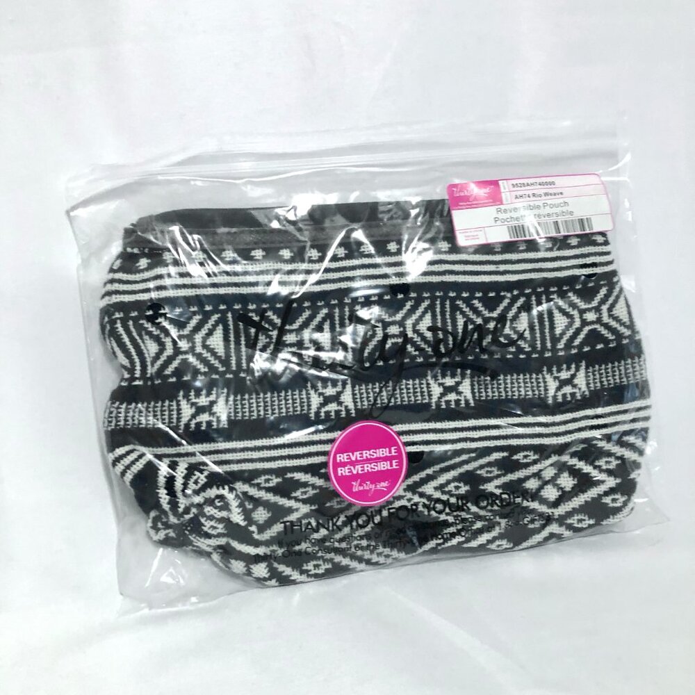 Thirty One Reversible Pouch (NWT) Rio Weave - Picture 3 of 3